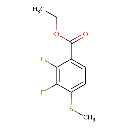 Ethyl 2,3-difluoro-4-(methylthio)benzoate