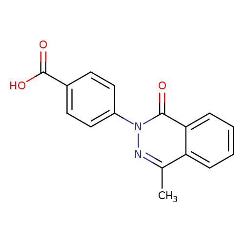 4-(4-Methyl-1-oxophthalazin-2(1h)-yl)benzoic acid