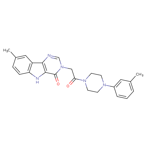 8-methyl-3-{2-[4-(3-methylphenyl)piperazin-1-yl]-2-oxoethyl}-3H,4H,5H-pyrimido[5,4-b]indol-4-one
