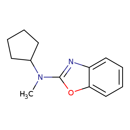 N-cyclopentyl-N-methyl-1,3-benzoxazol-2-amine