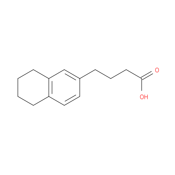 4-(5,6,7,8-Tetrahydronaphthalen-2-yl)butanoic acid