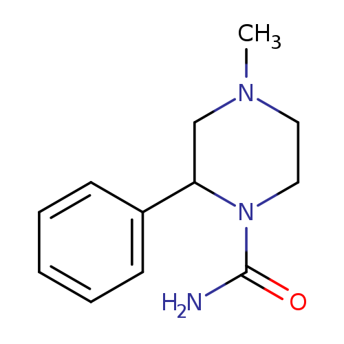 4-methyl-2-phenylpiperazine-1-carboxamide