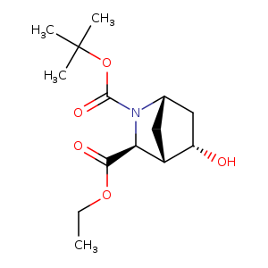Ethyl (1S,3S,4S,5S)-rel-2-Boc-5-hydroxy-2-azabicyclo[2.2.1]heptane-3-carboxylate