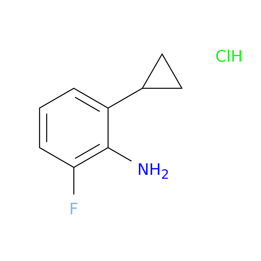 2-cyclopropyl-6-fluoroaniline hydrochloride