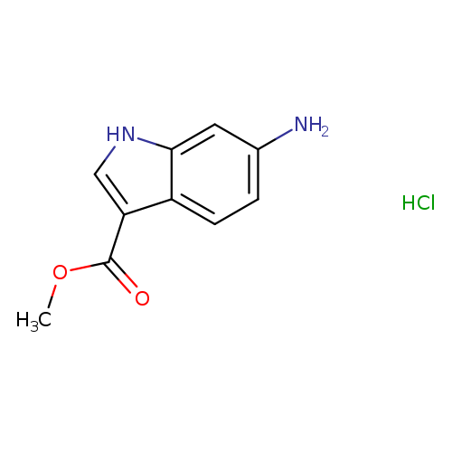 methyl 6-amino-1H-indole-3-carboxylate hydrochloride