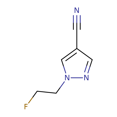 1-(2-Fluoroethyl)-1h-pyrazole-4-carbonitrile