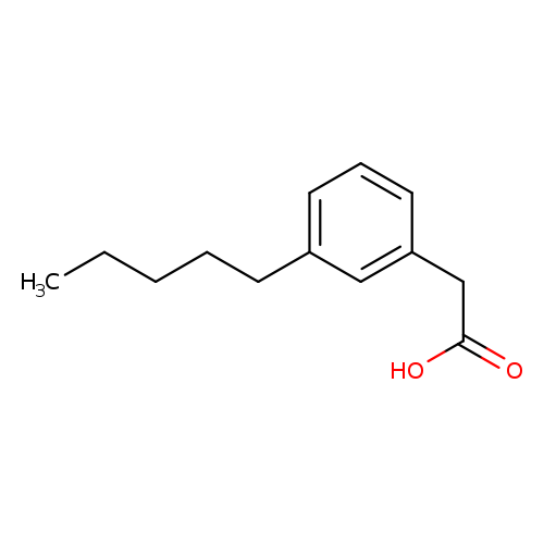 Benzeneacetic acid, 3-pentyl-