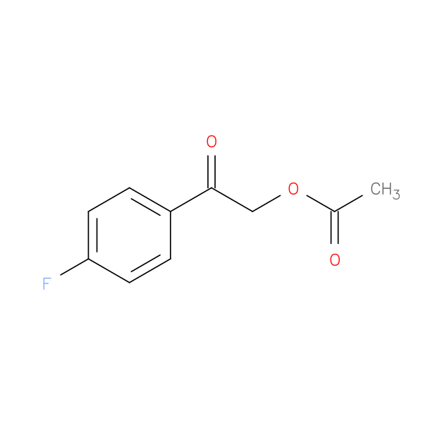 2-(4-fluorophenyl)-2-oxoethyl acetate