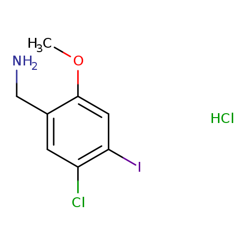 (5-chloro-4-iodo-2-methoxyphenyl)methanamine hydrochloride