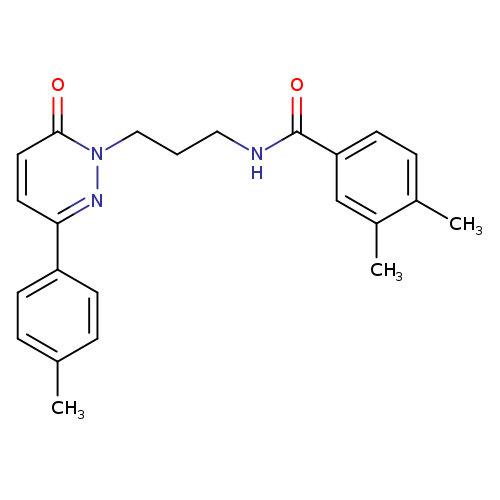 3,4-dimethyl-N-{3-[3-(4-methylphenyl)-6-oxo-1,6-dihydropyridazin-1-yl]propyl}benzamide