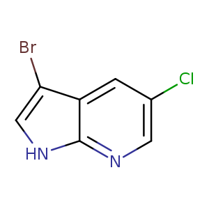 3-Bromo-5-chloro-1H-pyrrolo[2,3-b]pyridine
