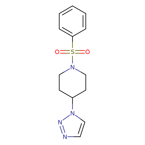 1-(benzenesulfonyl)-4-(1H-1,2,3-triazol-1-yl)piperidine