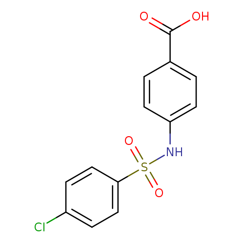Benzoic acid, 4-[[(4-chlorophenyl)sulfonyl]amino]-