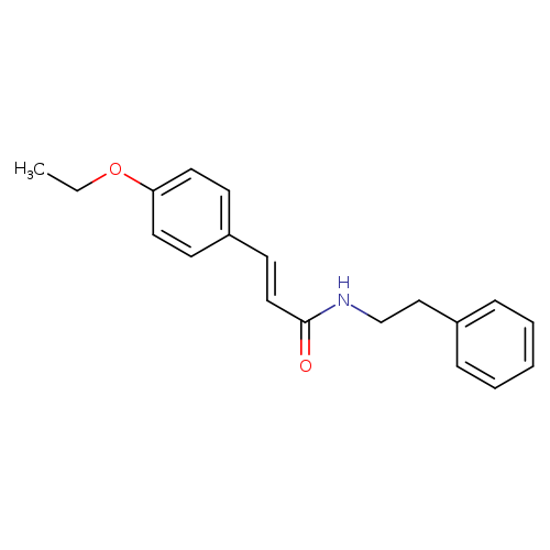 (2E)-3-(4-ethoxyphenyl)-N-(2-phenylethyl)prop-2-enamide