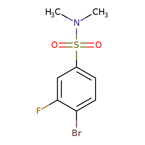 4-Bromo-3-fluoro-n,n-dimethylbenzenesulfonamide