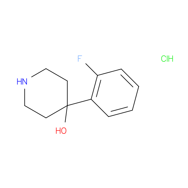 4-(2-Fluoro-phenyl)-piperidin-4-ol hydrochloride