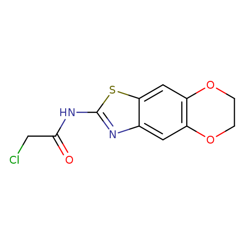 2-Chloro-n-6,7-dihydro[1,4]dioxino[2,3-f][1,3]benzothiazol-2-ylacetamide