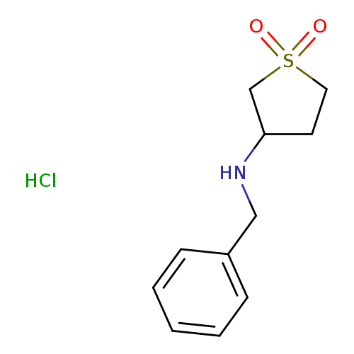 N-benzyltetrahydro-3-thiophenamine 1,1-dioxide hydrochloride