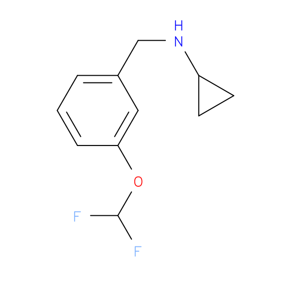Cyclopropyl-(3-difluoromethoxy-benzyl)-amine