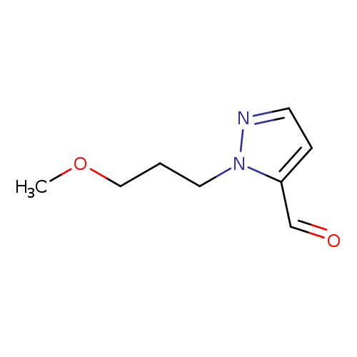 1-(3-methoxypropyl)-1H-pyrazole-5-carbaldehyde