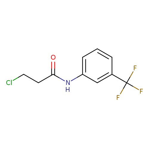3-CHLORO-N-[3-(TRIFLUOROMETHYL)PHENYL]PROPANAMIDE