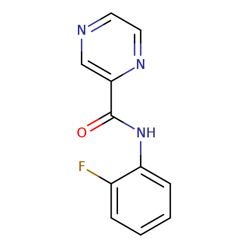 N-(2-fluorophenyl)-2-pyrazinecarboxamide
