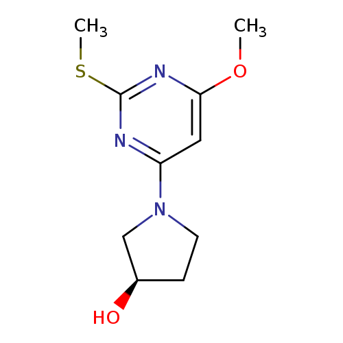 (R)-1-(6-Methoxy-2-(methylthio)pyrimidin-4-yl)pyrrolidin-3-ol