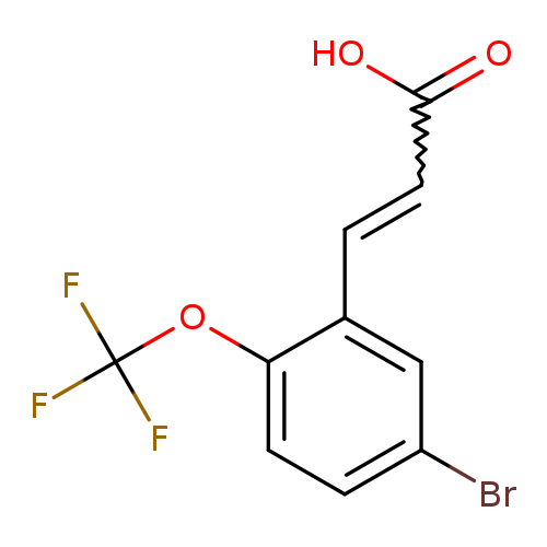 5-Bromo-2-(trifluoromethoxy)cinnamic acid