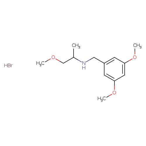 N-(3,5-Dimethoxybenzyl)-1-methoxy-2-propanamine hydrobromide