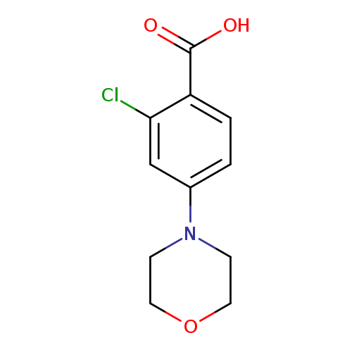 Benzoic acid, 2-chloro-4-(4-morpholinyl)-