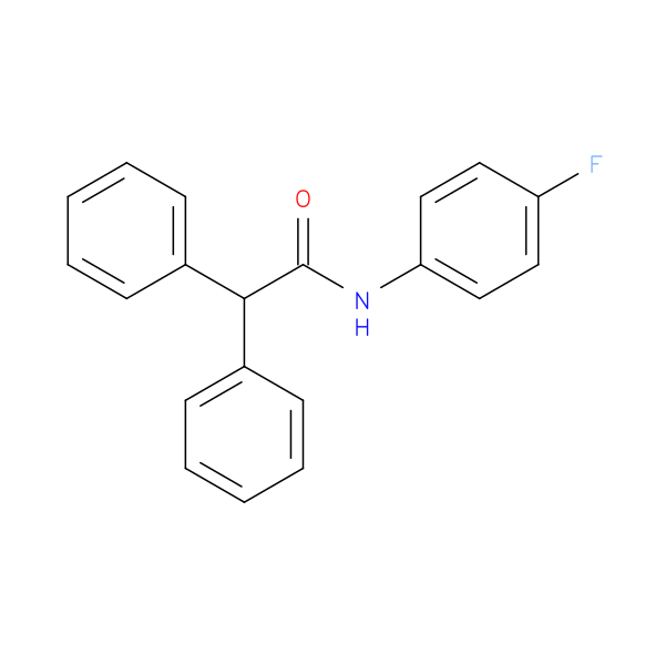 N-(4-fluorophenyl)-2,2-diphenylacetamide