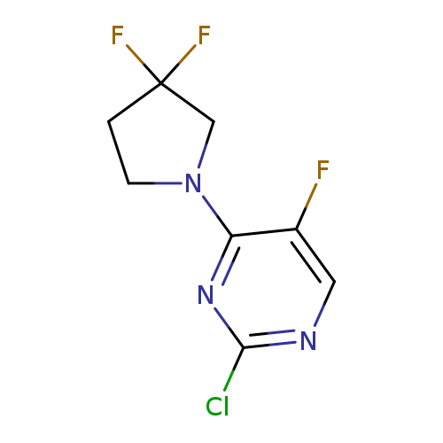 2-Chloro-4-(3,3-difluoropyrrolidin-1-yl)-5-fluoropyrimidine