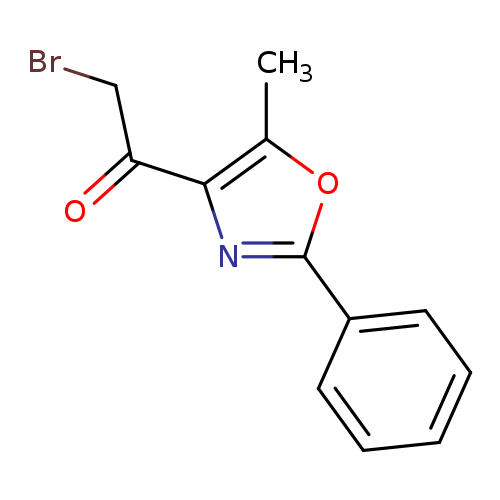 2-broMo-1-(5-Methyl-2-phenyloxazol-4-yl)ethanone