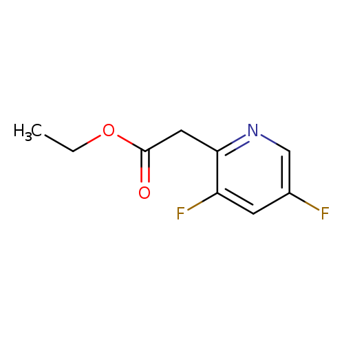 ethyl 2-(3,5-difluoropyridin-2-yl)acetate