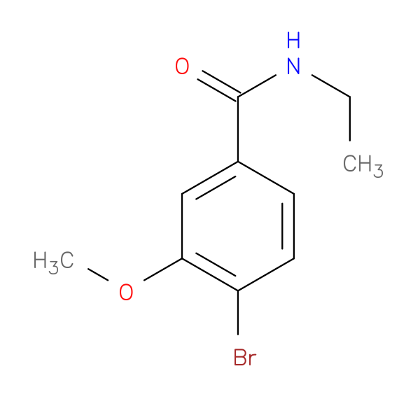 N-Ethyl 4-bromo-3-methoxybenzamide