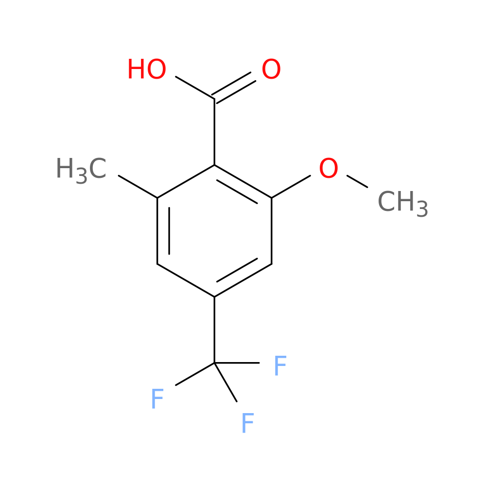 2-methoxy-6-methyl-4-(trifluoromethyl)benzoic acid