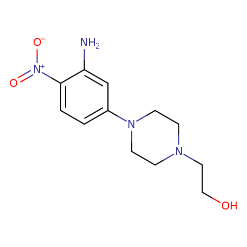 2-[4-(3-Amino-4-nitrophenyl)piperazin-1-yl]ethan-1-ol