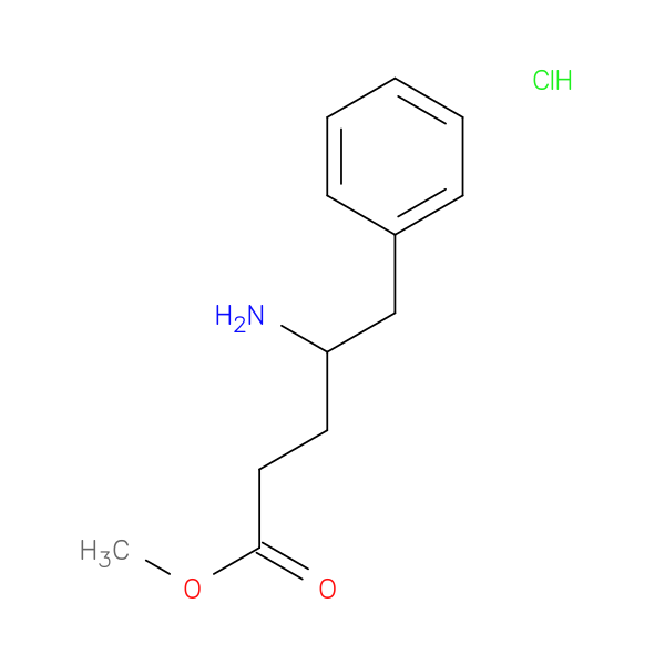 methyl 4-amino-5-phenylpentanoate hydrochloride