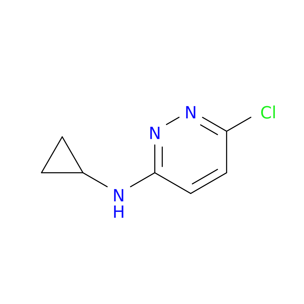 3-Chloro-6-cyclopropylaminopyridazine