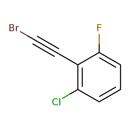2-(2-Bromoethynyl)-1-chloro-3-fluorobenzene