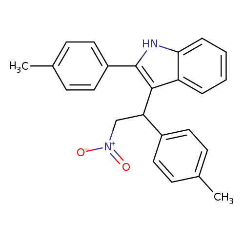 2-(4-methylphenyl)-3-[1-(4-methylphenyl)-2-nitroethyl]-1H-indole