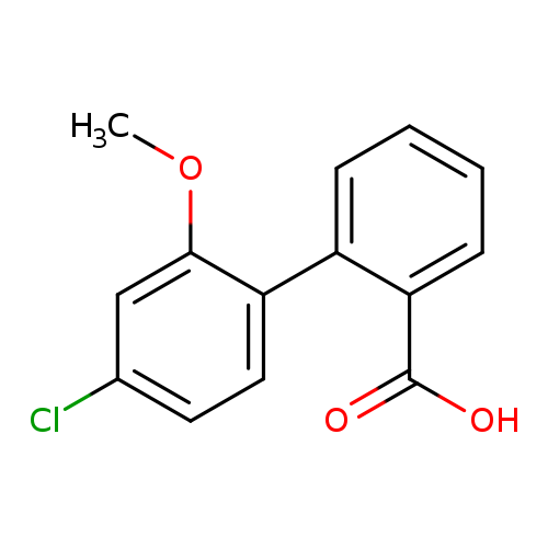 2-(4-Chloro-2-methoxyphenyl)benzoic acid