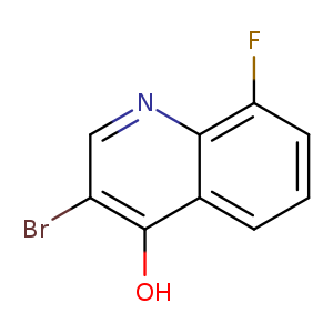 3-Bromo-8-fluoro-4-hydroxyquinoline