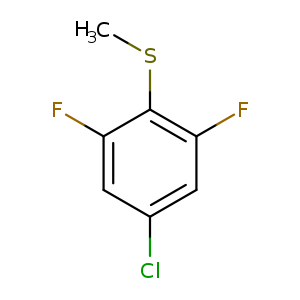 (4-Chloro-2,6-difluorophenyl)(methyl)sulfane