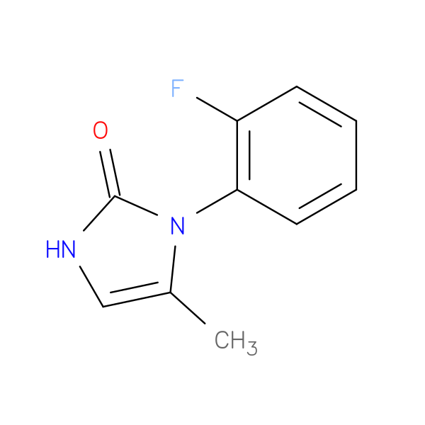 1-(2-fluorophenyl)-5-methyl-2,3-dihydro-1H-imidazol-2-one