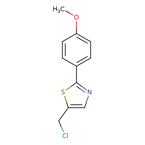 5-(Chloromethyl)-2-(4-methoxyphenyl)-1,3-thiazole hydrochloride