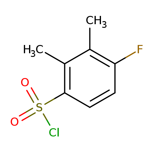 4-fluoro-2,3-dimethylbenzene-1-sulfonylchloride