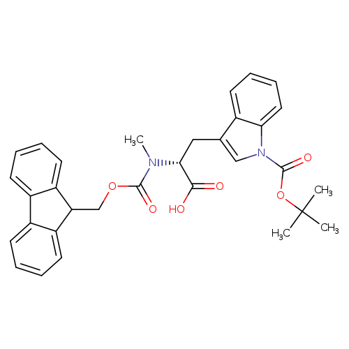 N-(((9H-Fluoren-9-yl)methoxy)carbonyl)-1-(tert-butoxycarbonyl)-N-methyl-D-tryptophan
