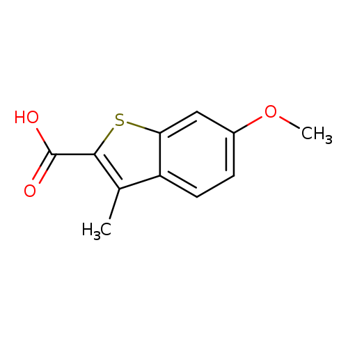 Benzo[b]thiophene-2-carboxylic acid, 6-methoxy-3-methyl-