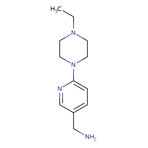 [6-(4-ethylpiperazin-1-yl)pyridin-3-yl]methanamine